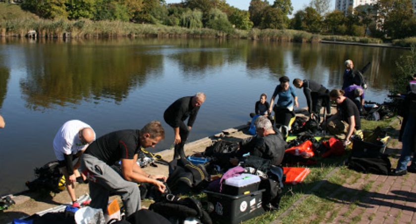 Park Szczęśliwicki - będą zbierane i łowione śmieci