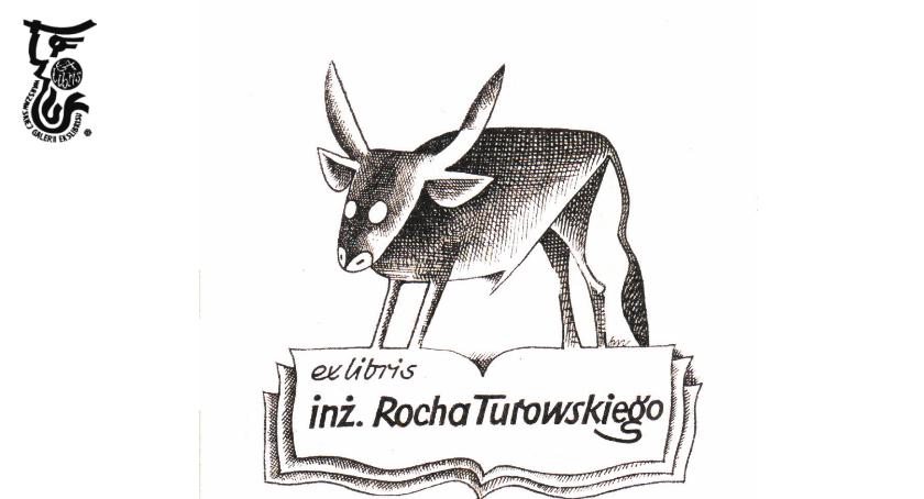 Wystawa ekslibrisów Stanisława Mrowińskiego w Warszawskiej Galerii Ekslibrisu