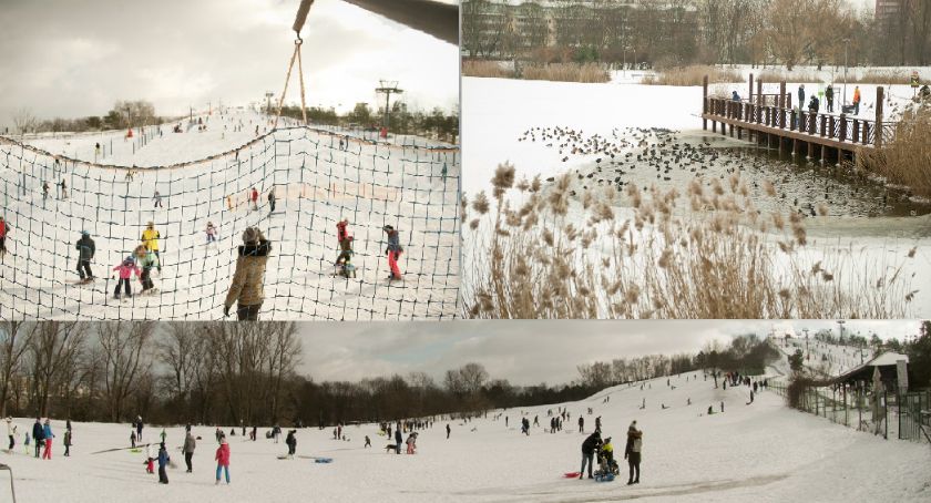 Park Szczęśliwicki to zimowa stolica stolicy