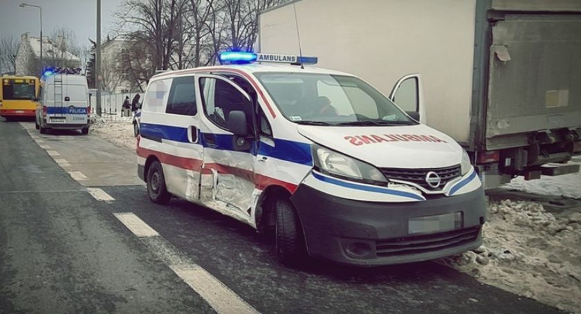 Niebezpieczny wypadek na Banacha