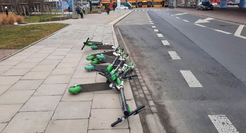 Hulajnogi nie pohulają po naszych drogach i chodnikach