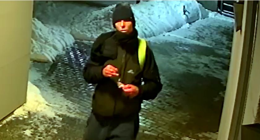 Policja poszukuje włamywacza
