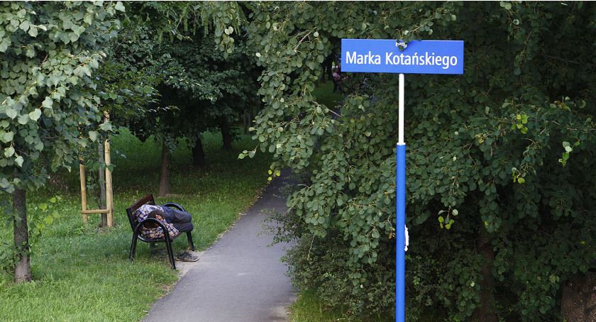 Skandal w Parku Marka Kotańskiego