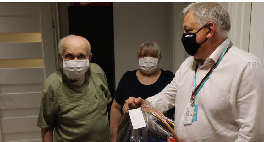 Burmistrz odwiedził Powstańców 