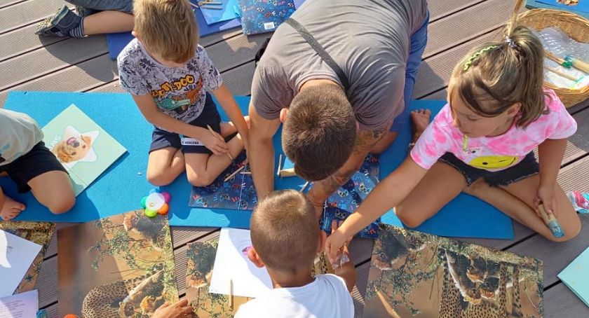 Piknik familijny w Parku Zachodnim