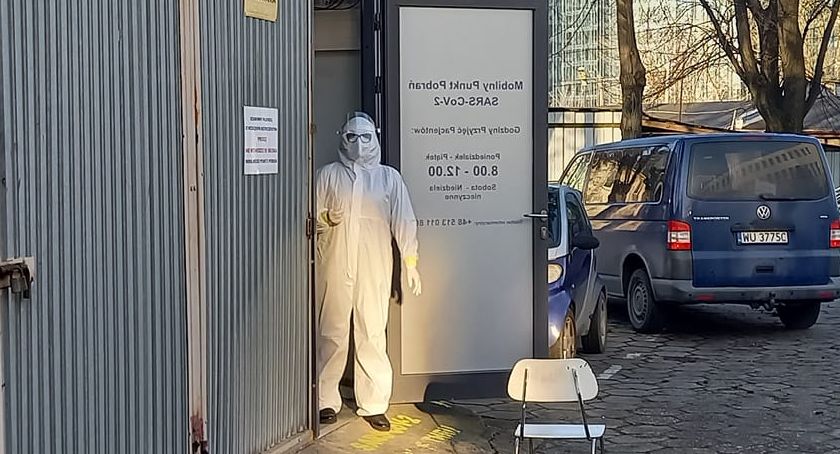 COVID - 19 - punkt wymazowy na Ochocie