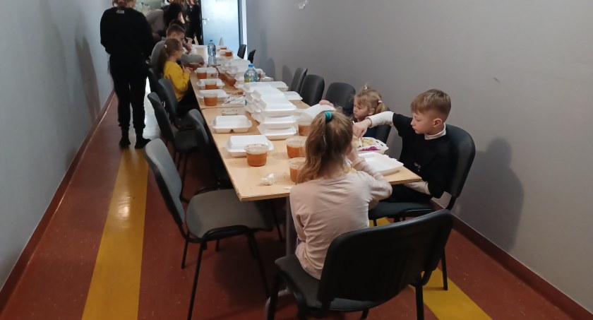 Uchodźcy z Ukrainy na Ochocie 