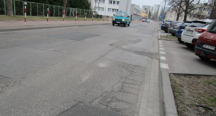 Opłakany stan Pruszkowskiej. 