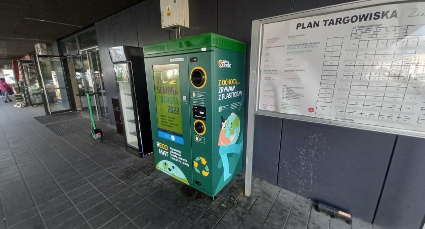Butelkomat na Zieleniaku 