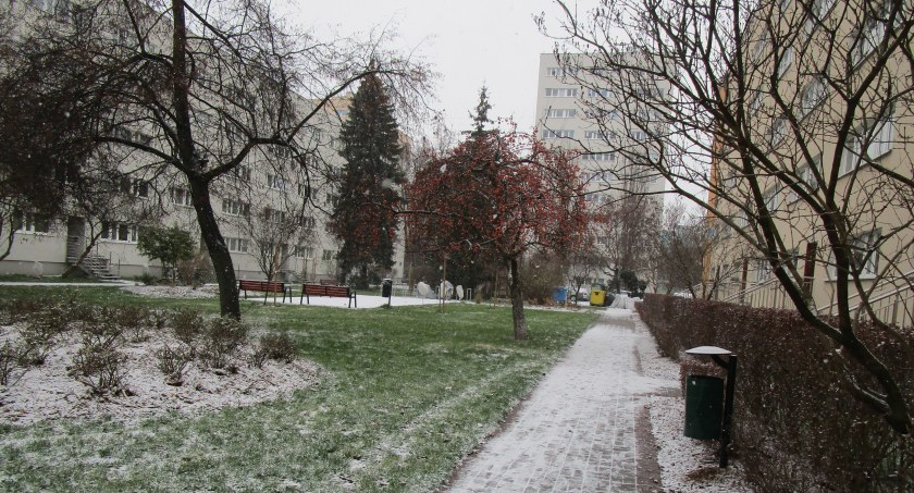 Są podwórka, że aż miło spojrzeć a i są inne.