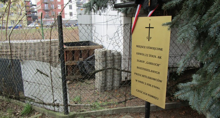 Pomnik przy Włodarzewskiej 67A