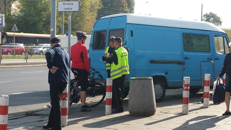 Straż Miejska - truchtem za rowerem