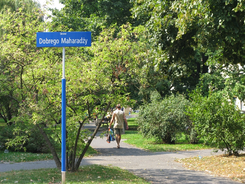 Skwer Dobrego Maharadży – zapomniana część?