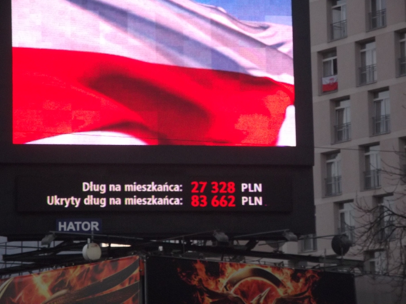 A może by taki zegar i w dzielnicy zainstalować . 