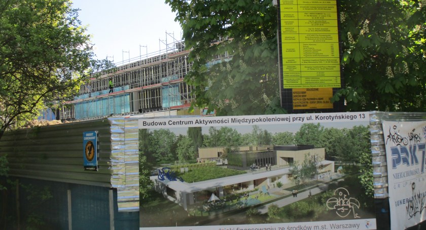 Centrum Aktywności Międzypokoleniowej jakby spowolniło