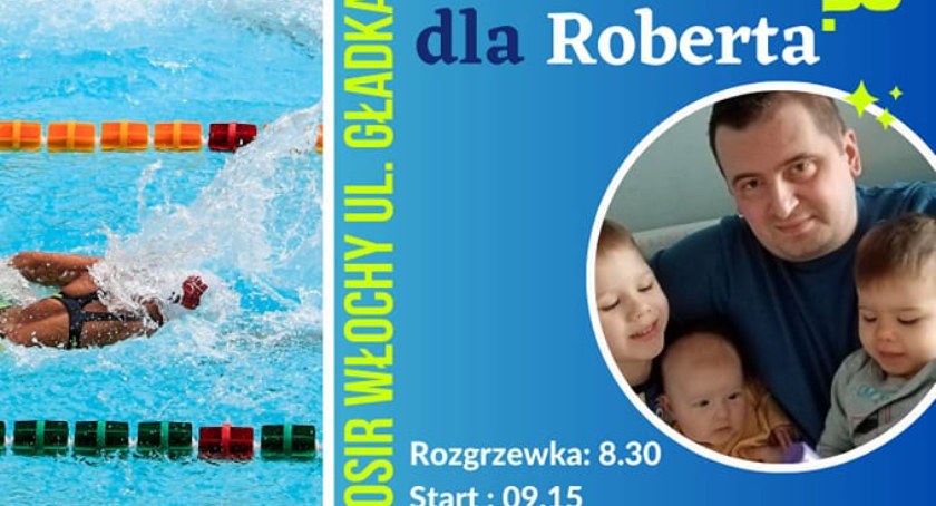 Pływamy dla Roberta – akcja pomocy charytatywnej