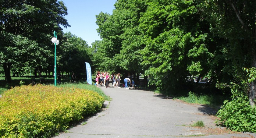 Park Korotyńskiego - w kobietach siła