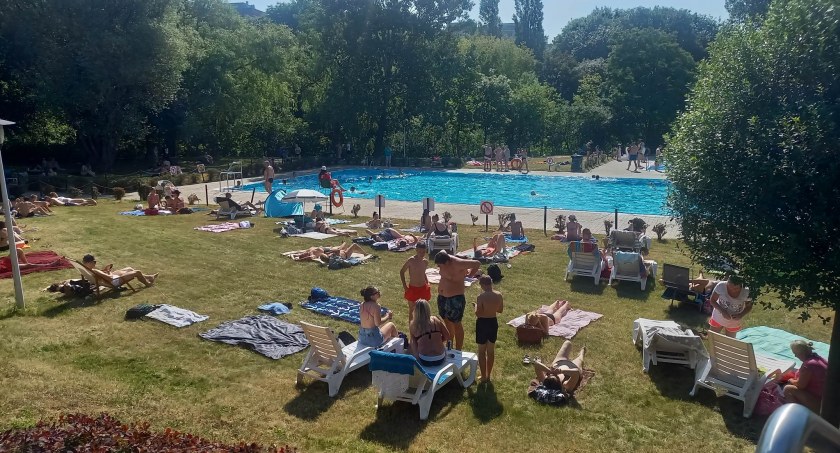 Otwarcie basenów na Szczęśliwicach, czyli pierwszy dzień lata