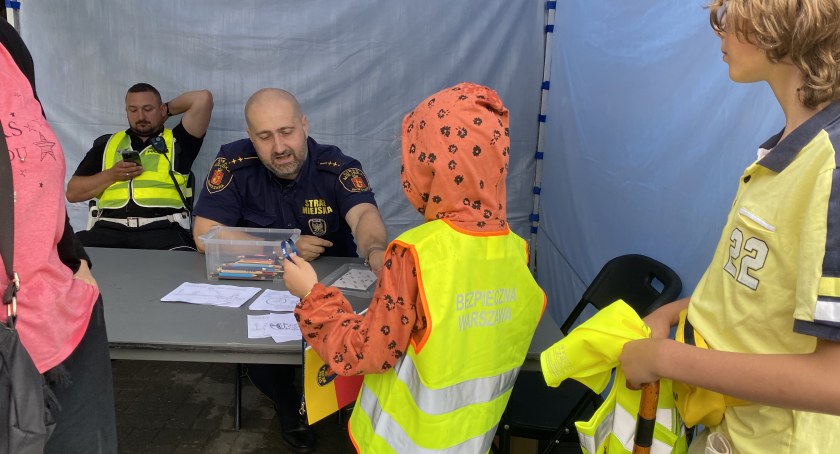 Piknik Bezpieczne Wakacje - pogoda nie popsuła zabawy