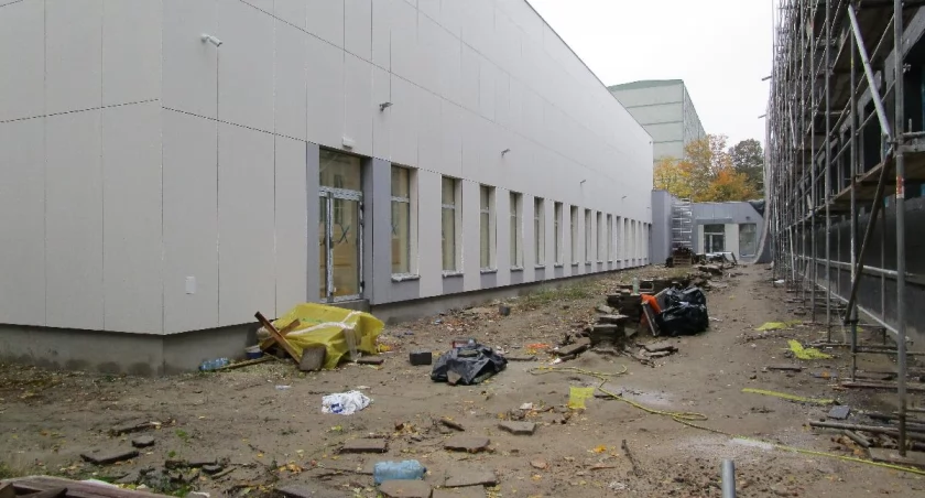 Listopad tuż tuż a prace dalej trwają
