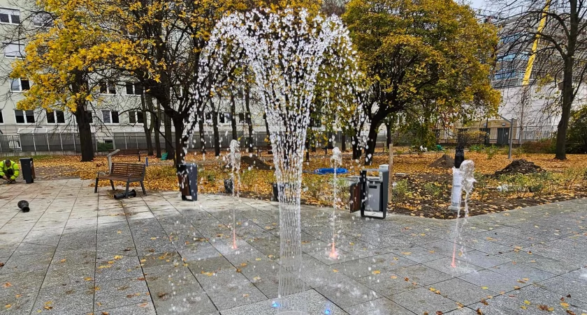 Park Marii na finiszu