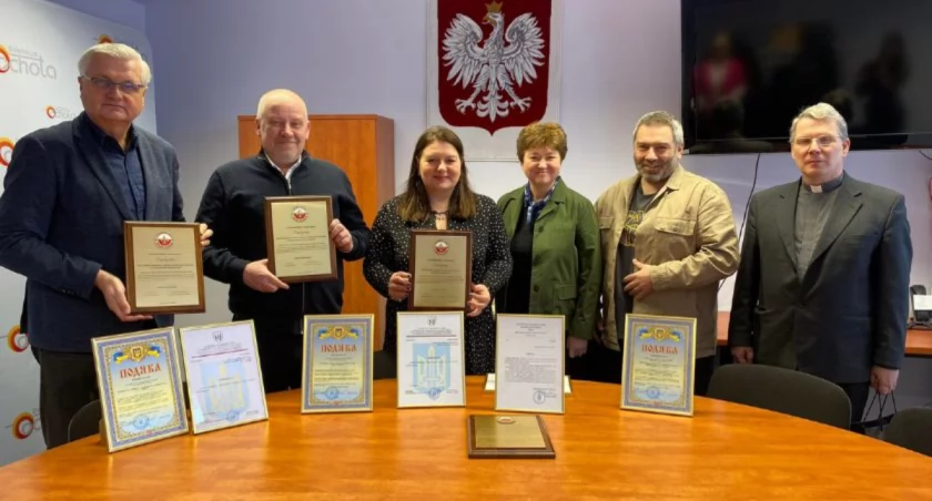 Podziękowania za pomoc Ukrainie 