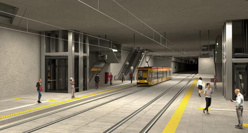 Tramwajem na Dworzec Zachodni już za dwa lata