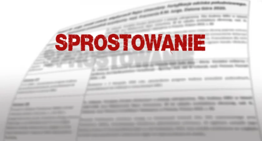 Sprostowanie