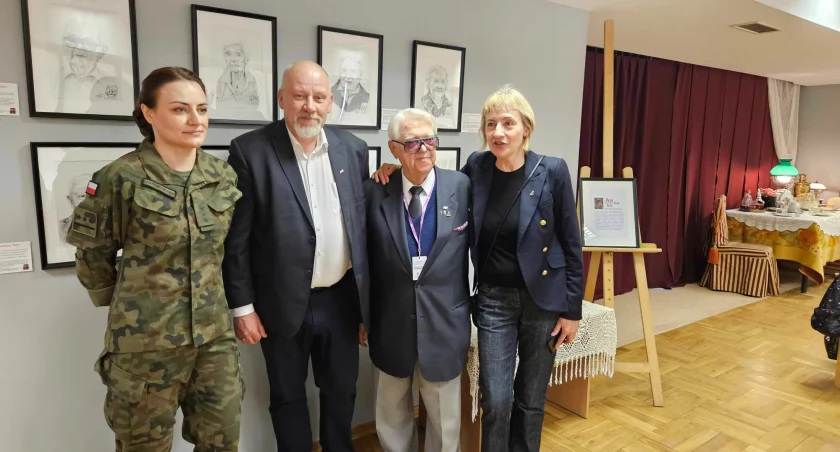 Pierwsza Warszawska Brygada Pancerna gościła Środowisko IV Obwodu AK Ochota
