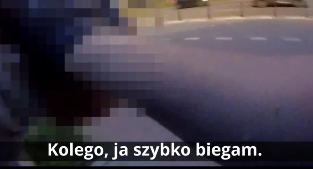 Udany pościg policji za złodziejami rowerów[FILM]