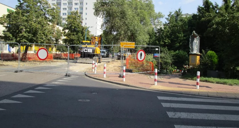Pruszkowska - prace idą wolno