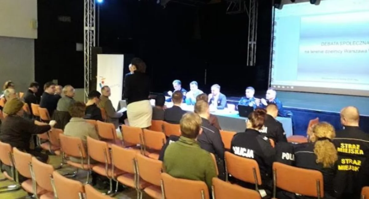 Debata o bezpieczeństwie w Dzielnicy Włochy	