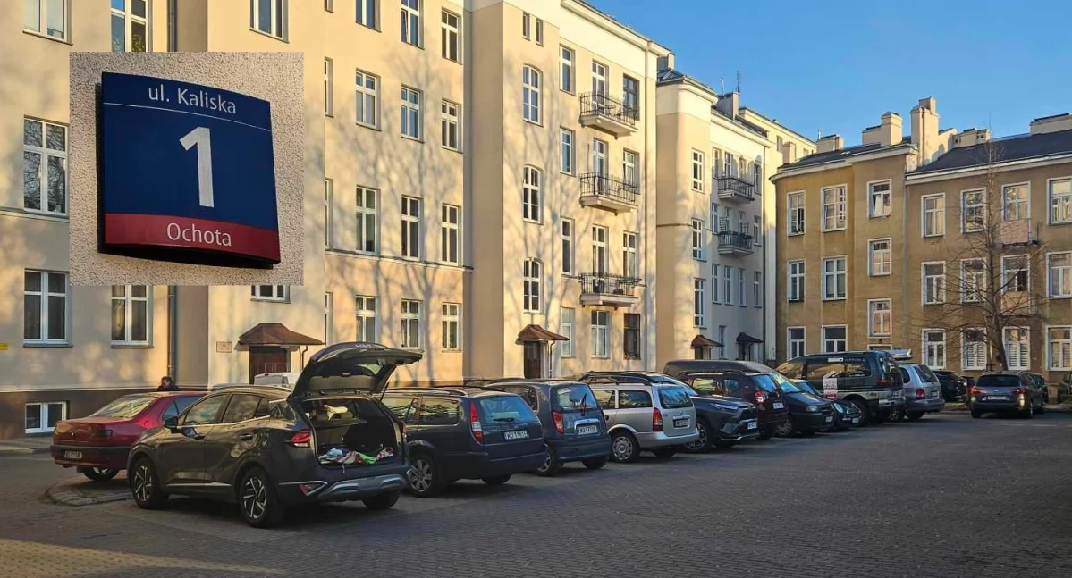 Kaliska 1 - zamiast parkowania obcowanie z naturą