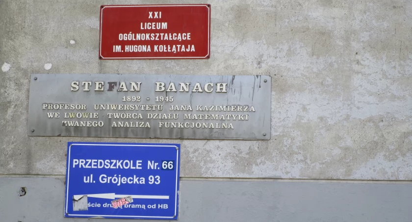 Stefan Banach lekko uszkodzony