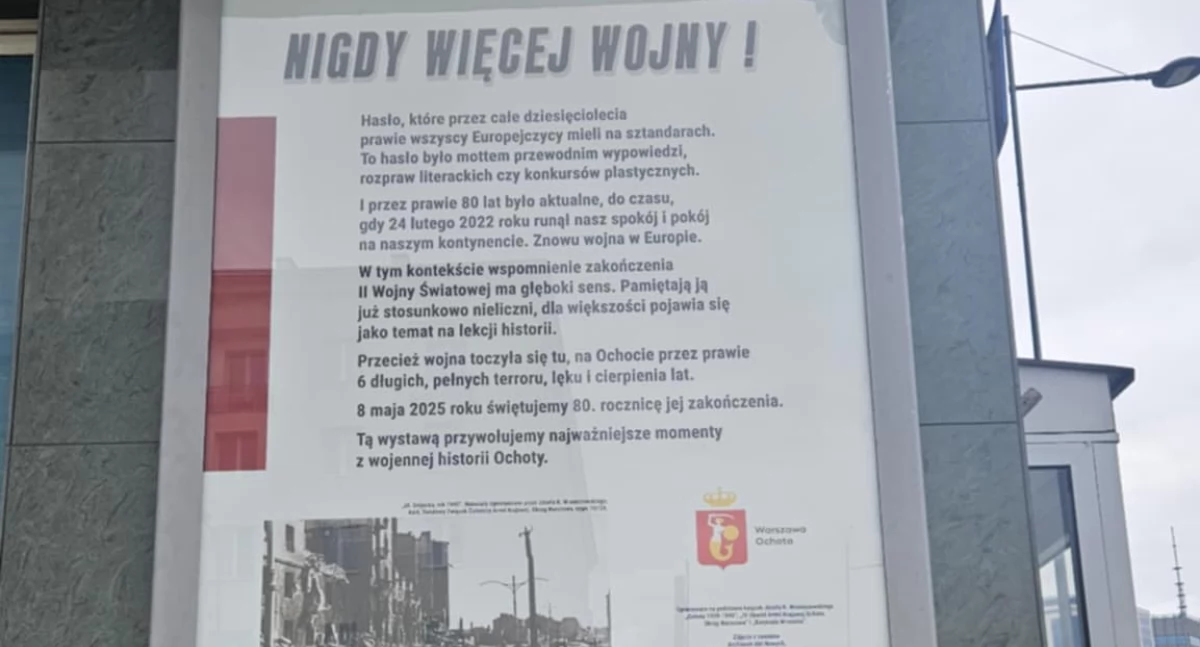 Odwieczne pragnienie pokoju to nie to samo co upamiętnienie ofiar niemieckich zbrodni
