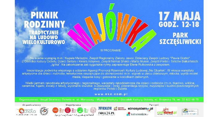Piknik rodzinny w Parku Szczęśliickim