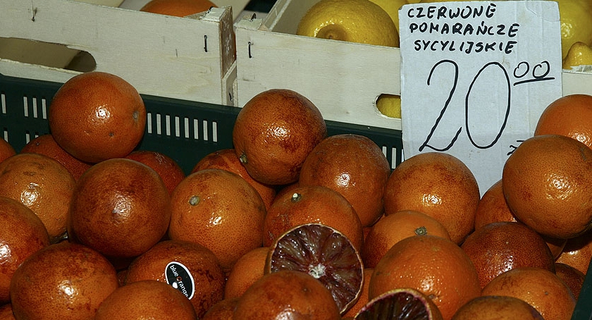 Czerwone pomarańcze