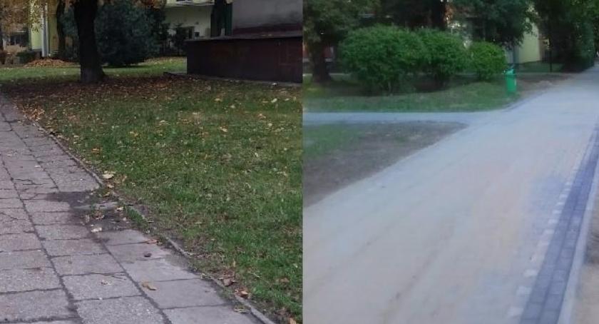 Robią chodniki