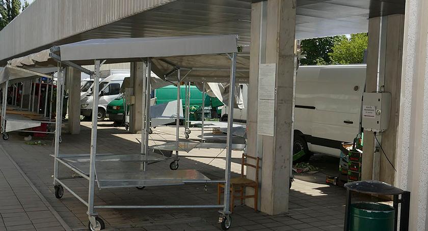 Zieleniak na koniec musi być posprzątany 