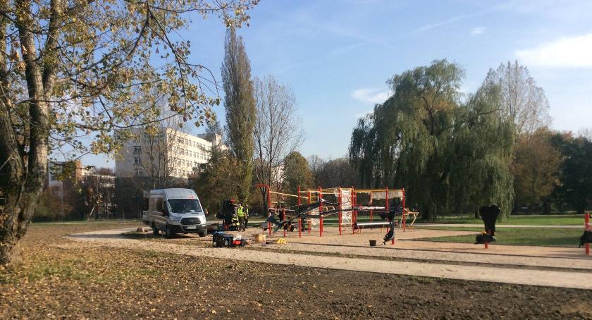 W parku Zachodnim widać koniec