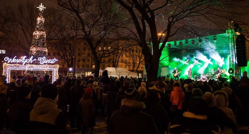 Odpalanie choinki - Koncert Kasi Cerekwickiej