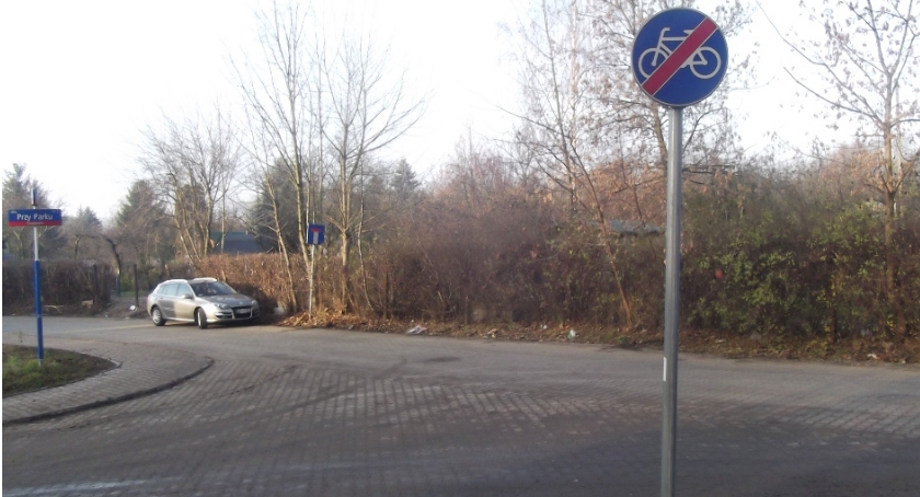 Rowerem wzdłuż Drawskiej .
