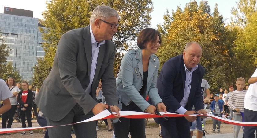 Uroczyste otwarcie  Skateparku w Parku Zachodnim . 