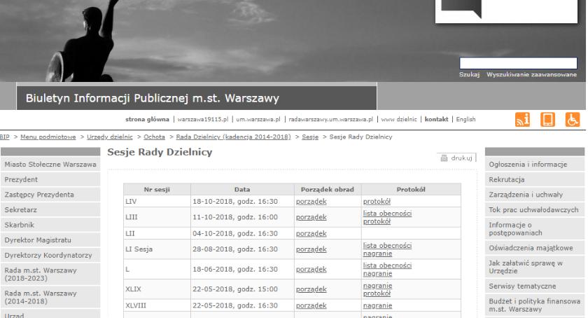 Jaka obowiązuje polityka informacyjna?