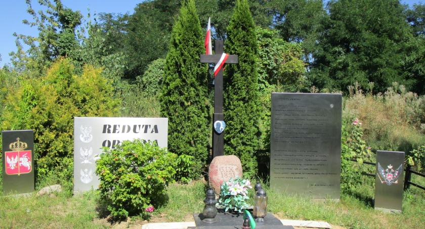 Reduta 54 przygotowana do obchodów