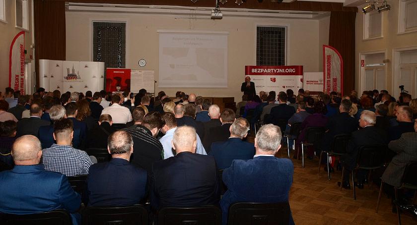 Konferencja bezpartyjnych samorządowców na warszwskiej Ochocie