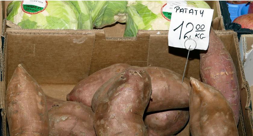 Patat zwany słodkim ziemniakiem