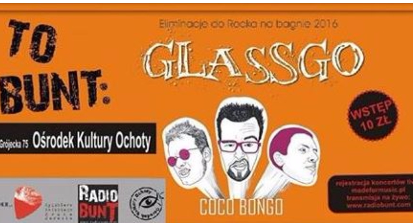 Grunt to bunt - w OKO zagrają Coco Bongo i Glassgo