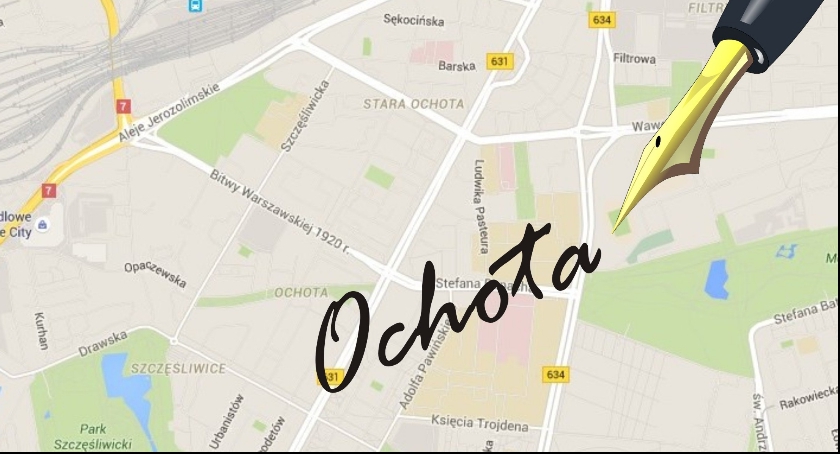 Literacka mapa Ochoty. Cz.1