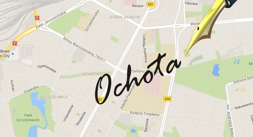 Barwy Ochoty. Literacka mapa Ochoty 